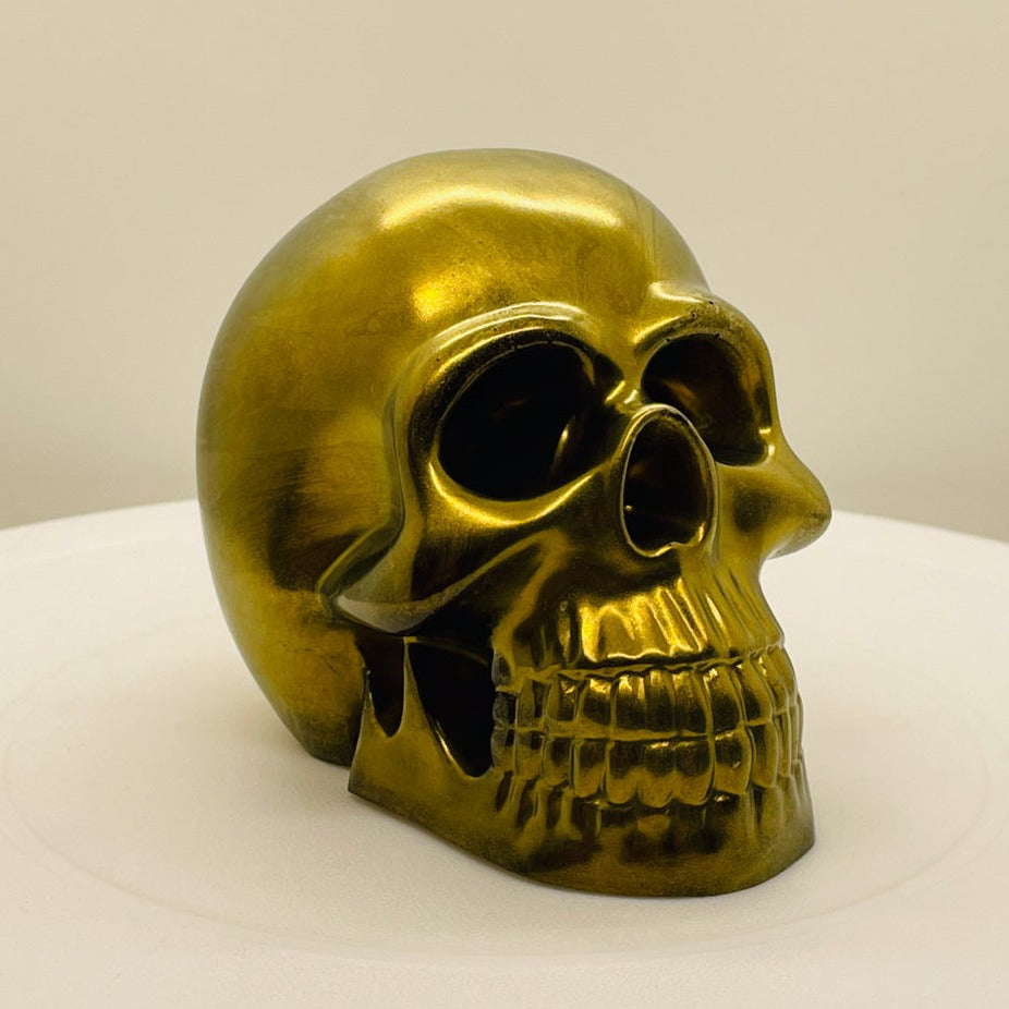Resin Skull - Fall Decor