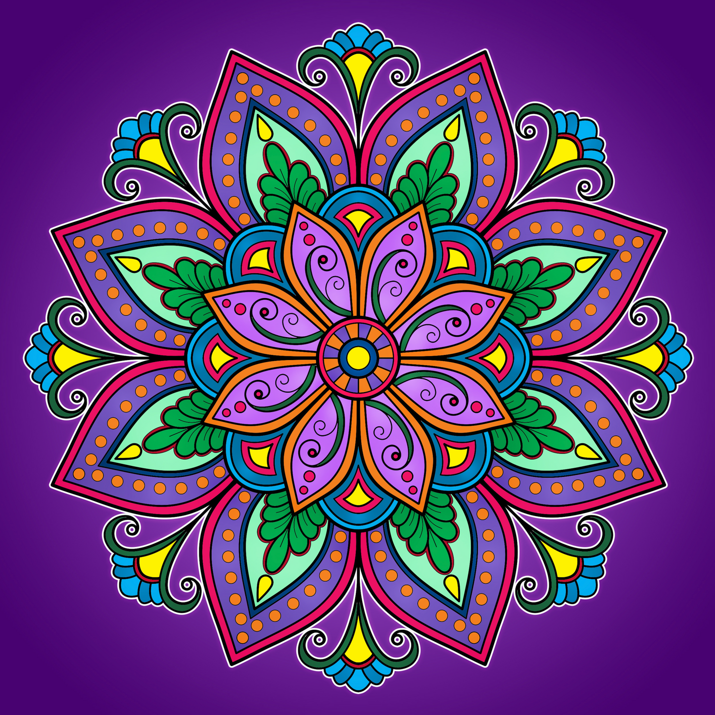 Mandala Coloring Book for Adults