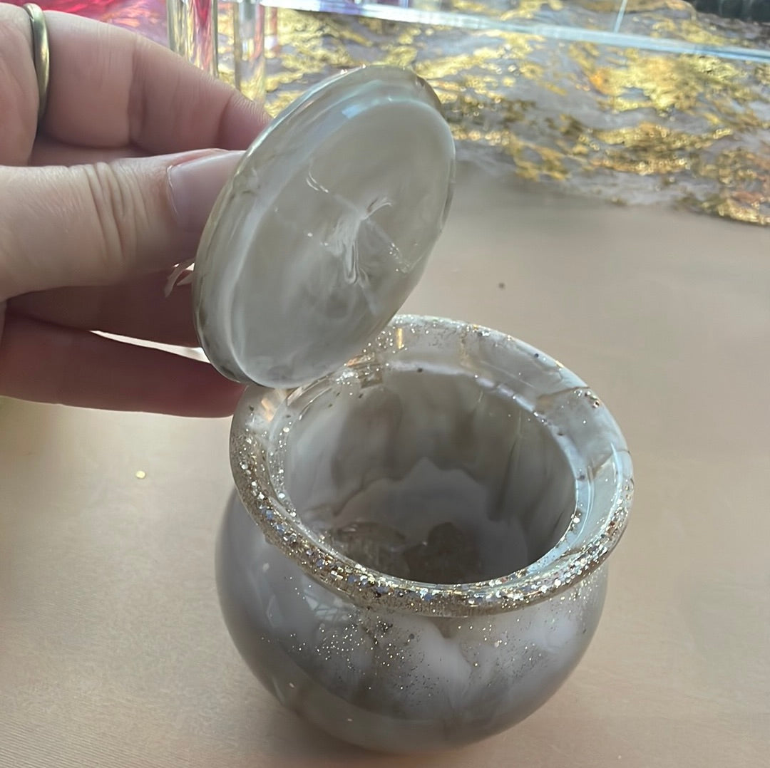 Cauldron handmade resin