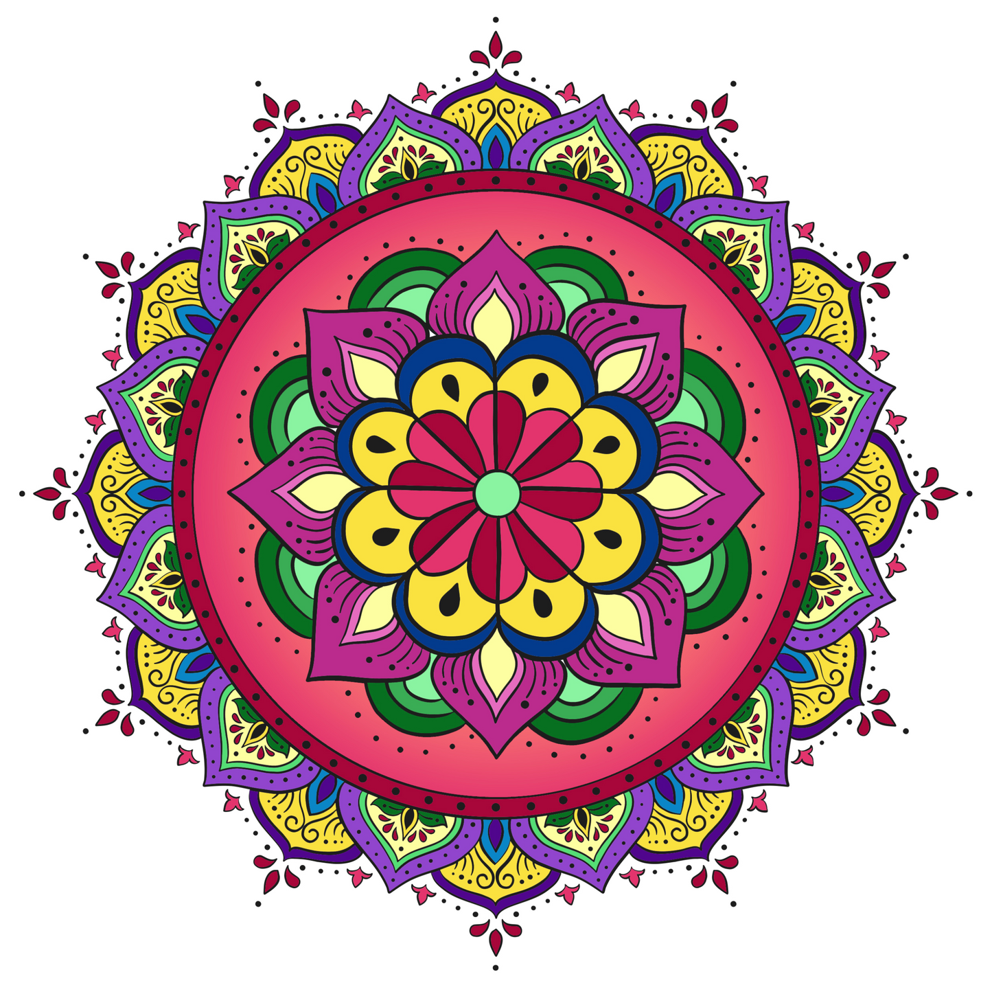 Mandala Coloring Book for Adults